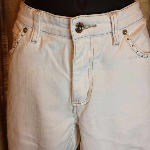 R.M. Williams The Bush Buttfitter Women's White Jeans. Size 32 - Picture 3 of 11